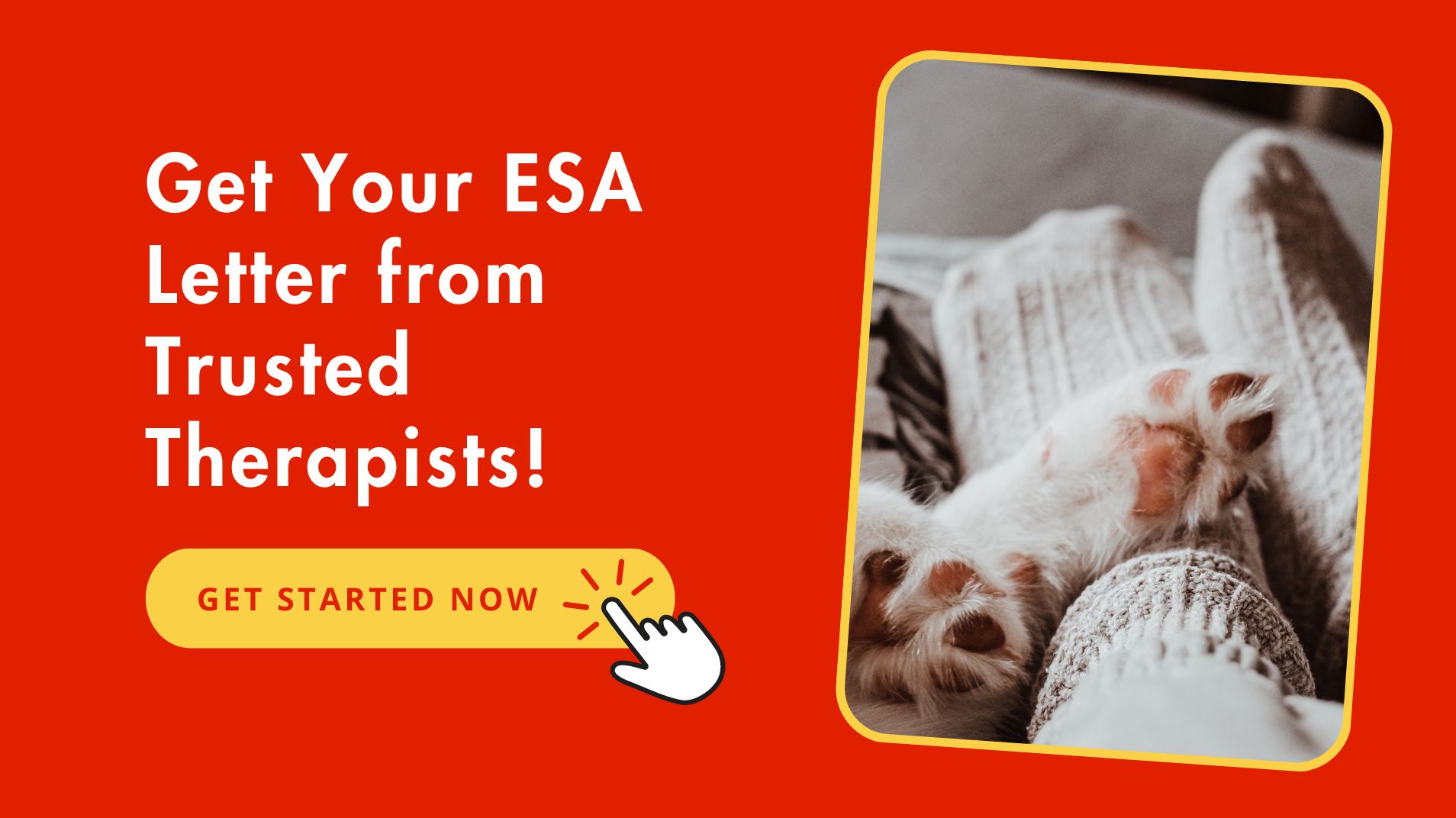 Get ESA Letter From Trusted Therapist