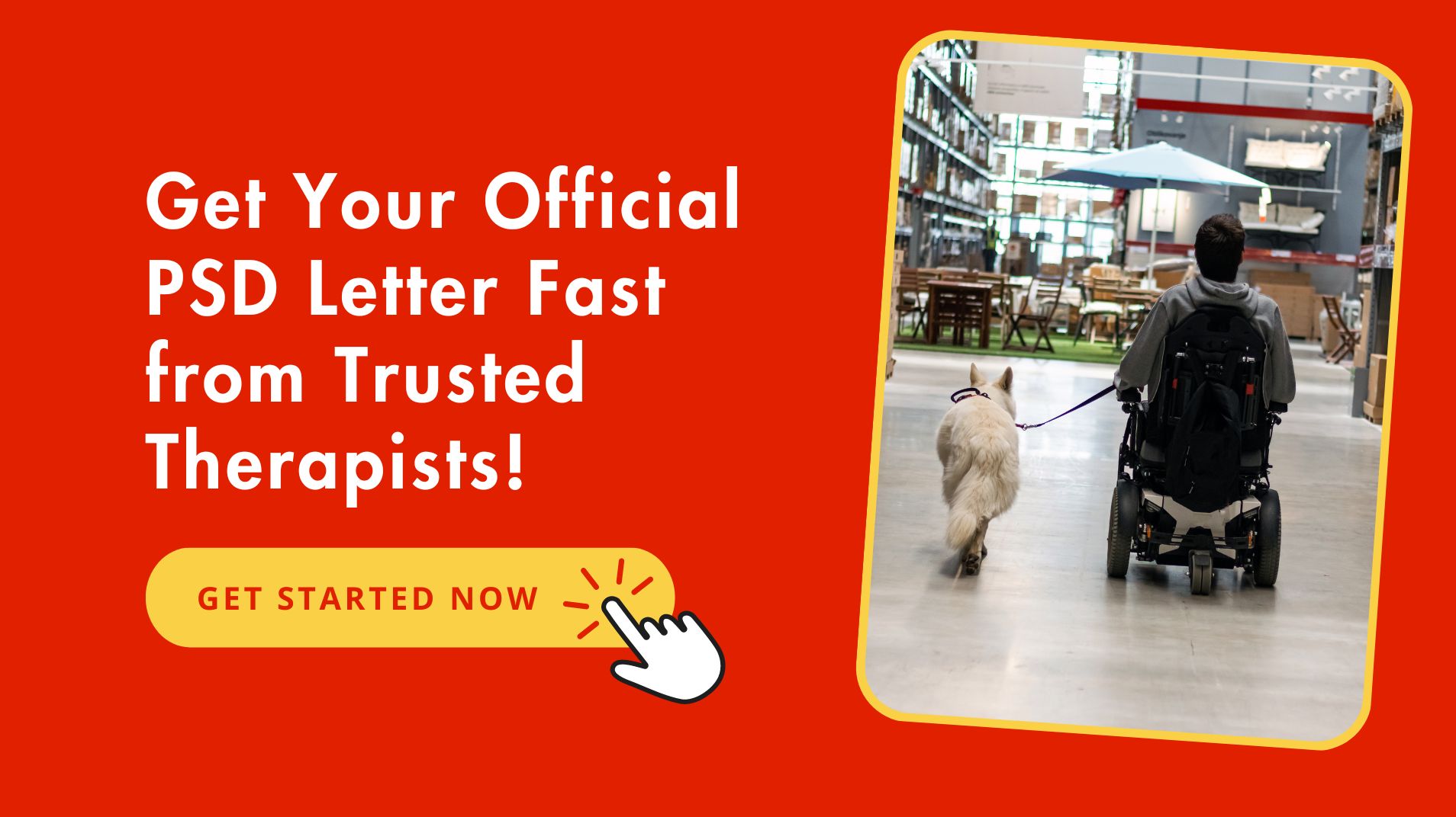 Official PSD Letter Fast From Trusted Therapists