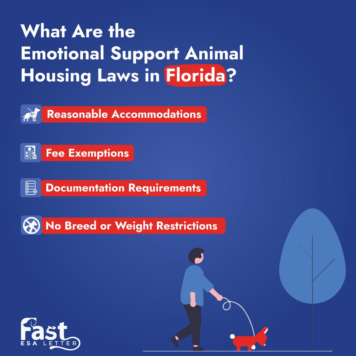 Emotional Support Animal Housing Laws in Florida Emotional Support Animal Housing Laws in Florida