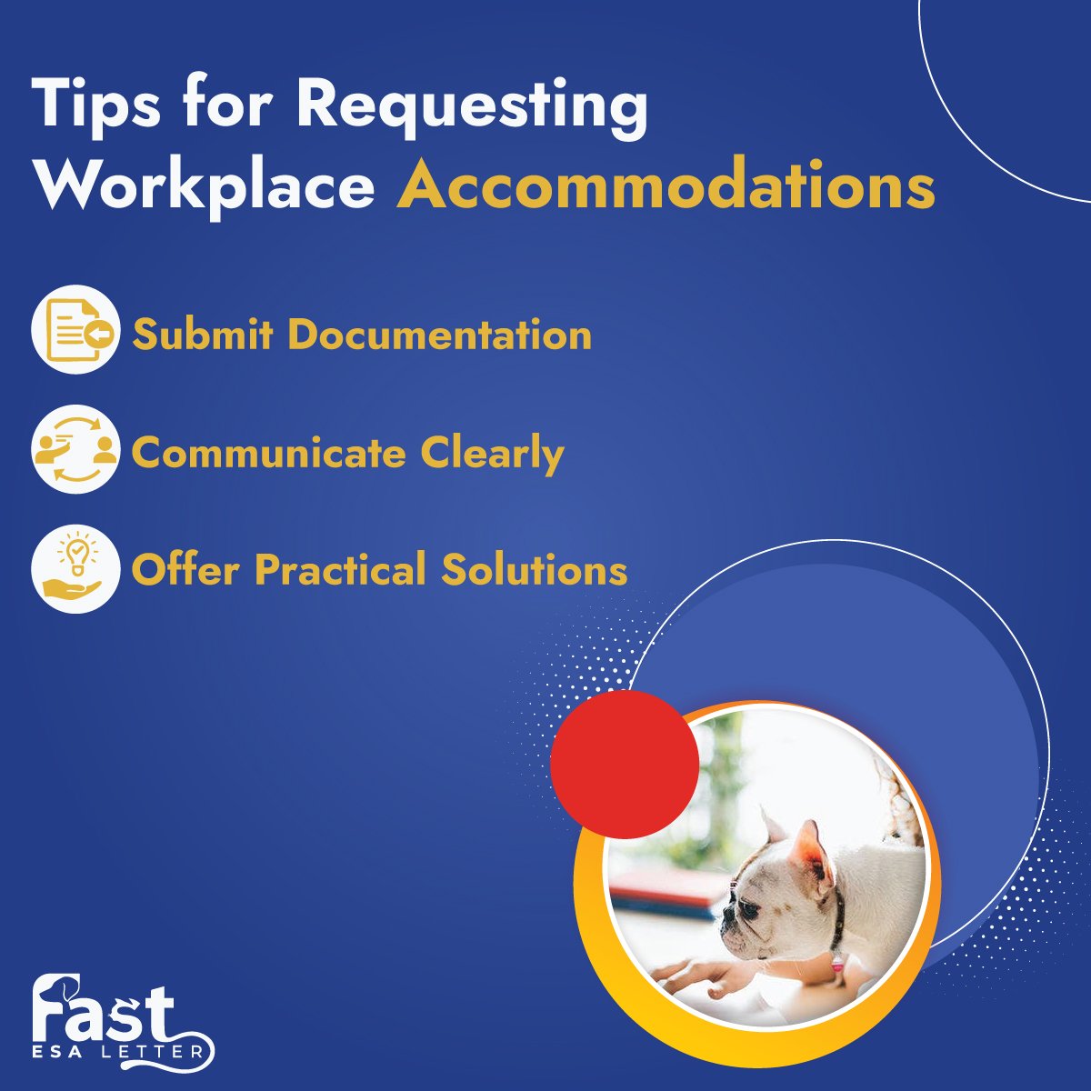 Tips for Requesting Workplace Accommodations Tips for Requesting Workplace Accommodations