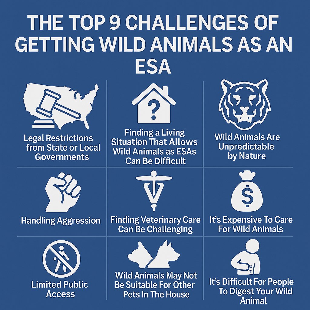 Challenges of Getting Wild Animals as an ESA Challenges of Getting Wild Animals as an ESA