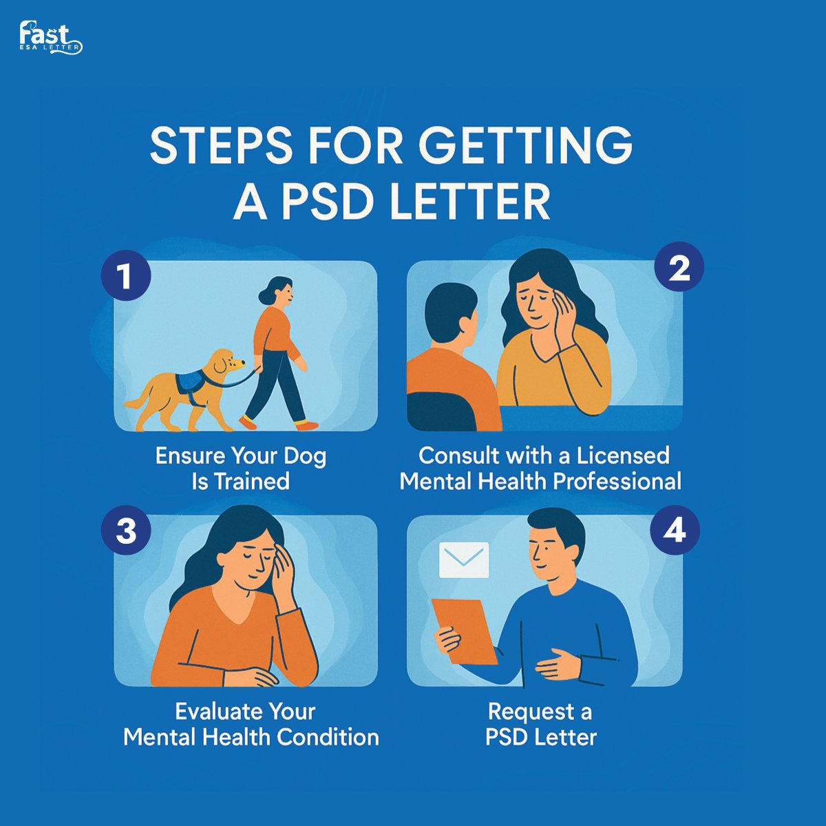 Steps Are Involved in Getting a PSD Letter